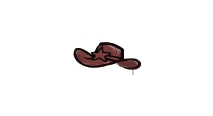 Sealed Graffiti | Sheriff (Brick Red)