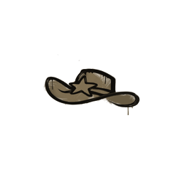 Sealed Graffiti | Sheriff (Dust Brown)