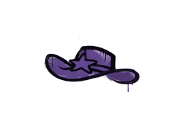 Default of skin Sealed Graffiti | Sheriff (Monster Purple)