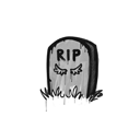Sealed Graffiti | Tombstone (Shark White)