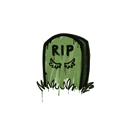 Sealed Graffiti | Tombstone (Battle Green)