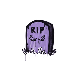 Sealed Graffiti | Tombstone (Violent Violet)