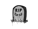 Sealed Graffiti | Tombstone (Shark White)