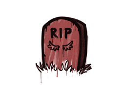 Sealed Graffiti | Tombstone (Blood Red)