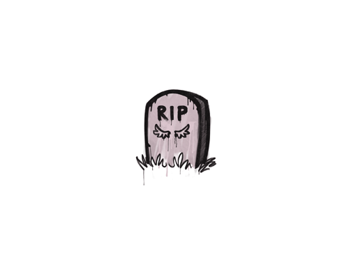 Sealed Graffiti | Tombstone (War Pig Pink)