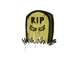 Sealed Graffiti | Tombstone (Tracer Yellow)