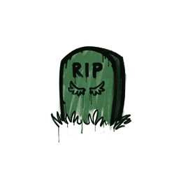 Sealed Graffiti | Tombstone (Jungle Green)