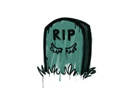 Sealed Graffiti | Tombstone (Frog Green)