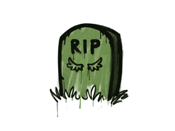 Sealed Graffiti | Tombstone (Battle Green)