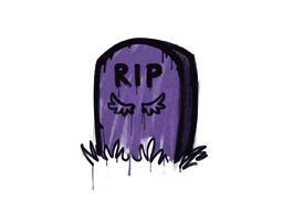 Sealed Graffiti | Tombstone (Monster Purple)