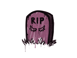 Sealed Graffiti | Tombstone (Princess Pink)