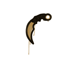Sealed Graffiti | Karambit (Desert Amber)