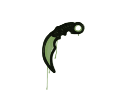 Sealed Graffiti | Karambit (Battle Green)