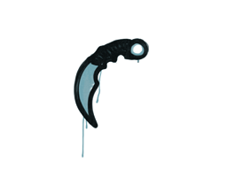 Sealed Graffiti | Karambit (Wire Blue)