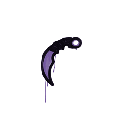 Sealed Graffiti | Karambit (Monster Purple)