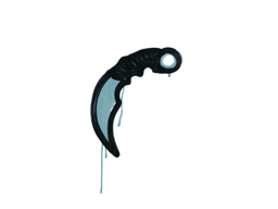 Sealed Graffiti | Karambit (Wire Blue)