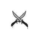 Sealed Graffiti | X-Knives (Shark White)