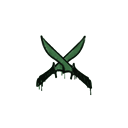 Sealed Graffiti | X-Knives (Jungle Green)