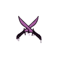Sealed Graffiti | X-Knives (Bazooka Pink)