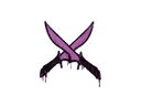 Sealed Graffiti | X-Knives (Bazooka Pink)