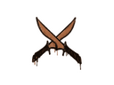 Sealed Graffiti | X-Knives (Tiger Orange)