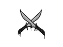 Sealed Graffiti | X-Knives (Shark White)