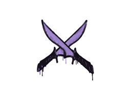 Sealed Graffiti | X-Knives (Violent Violet)