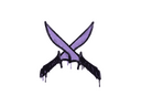 Sealed Graffiti | X-Knives (Violent Violet)