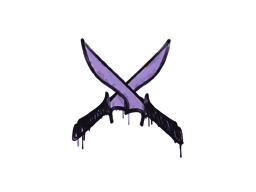 Sealed Graffiti | X-Knives (Violent Violet)
