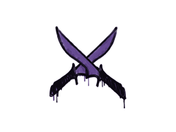 Sealed Graffiti | X-Knives (Monster Purple)