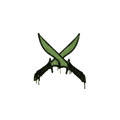 Sealed Graffiti | X-Knives (Battle Green)