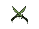 Sealed Graffiti | X-Knives (Battle Green)