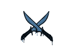 Grafíti selado | X-Knives (Monarch Blue)
