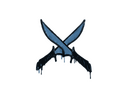 Sealed Graffiti | X-Knives (Monarch Blue)