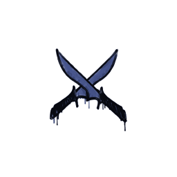 Sealed Graffiti | X-Knives (SWAT Blue)
