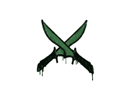 Sealed Graffiti | X-Knives (Jungle Green)