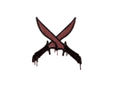 Sealed Graffiti | X-Knives (Brick Red)