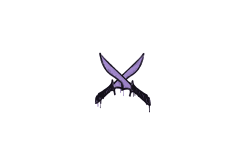 Buy Graffiti | X-Knives (Violent Violet)