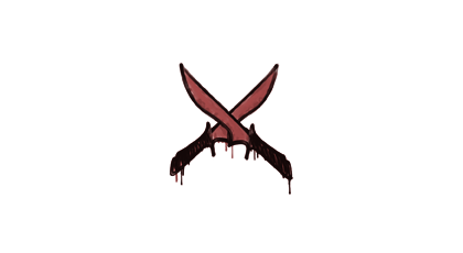Sealed Graffiti | X-Knives (Blood Red)