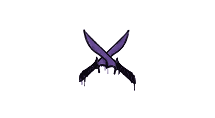 Sealed Graffiti | X-Knives (Monster Purple)