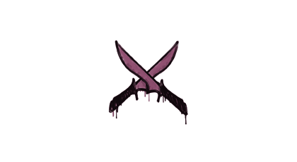 Sealed Graffiti | X-Knives (Princess Pink)