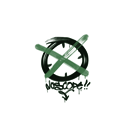 Sealed Graffiti | Noscope (Jungle Green)