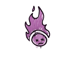 Sealed Graffiti | Toasted (Bazooka Pink)