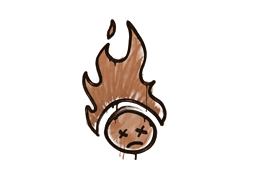 Sealed Graffiti | Toasted (Tiger Orange)