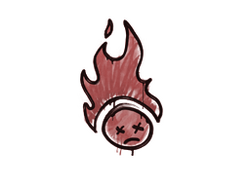 Sealed Graffiti | Toasted (Blood Red)