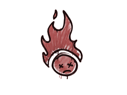 Sealed Graffiti | Toasted (Blood Red)