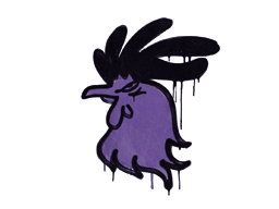 Default of skin Sealed Graffiti | Cocky (Monster Purple)