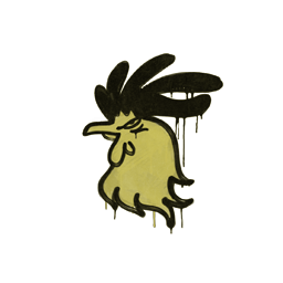 Sealed Graffiti | Cocky (Tracer Yellow)