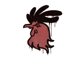 Graffiti | Cocky (Blood Red)