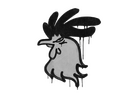 Sealed Graffiti | Cocky (Shark White)